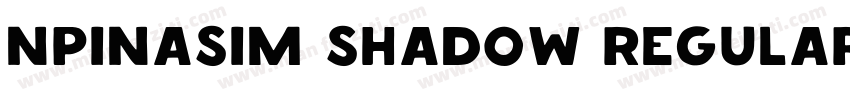 NPINasim Shadow Regular字体转换